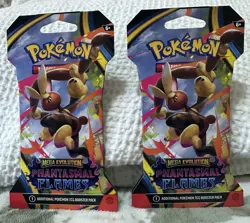 Pokemon TCG Mega Evolution Phantasmal Flames Booster Pack Lopunny 2025 English - Image 1