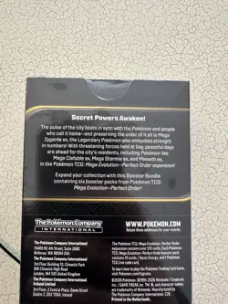 Pokemon TCG: Mega Evolution – Perfect Order Booster Bundle (6 Packs) - Image 2