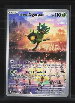 Pokemon 2024 Scarlet & Violet Promos Teal Mask Ogerpon FA #SVP EN 123 - Image 1