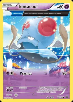 Pokemon Tentacool (71/164) Primal Clash LP - Image 1