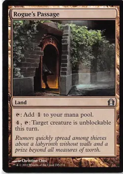 Rogue's Passage *Uncommon* Magic MtG x1 Return to Ravnica SP - Image 1