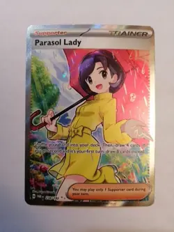 Parasol Lady - 238/182 - Pokemon Scarlet & Violet Paradox Rift - Ultra Rare - NM - Image 1