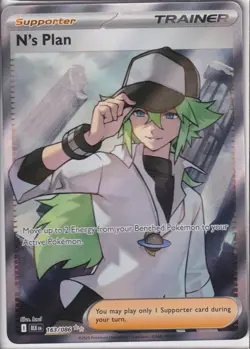 N'S PLAN - 163/086 Black Bolt - POKEMON NM/M - Image 1