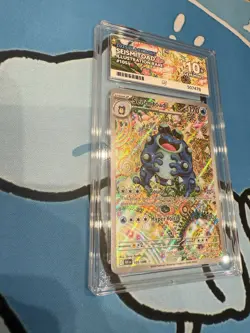 Pokemon TCG Seismitoad IR Black Bolt 105/086 English GRADED ACE 10 GEM MINT - Image 3