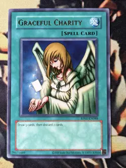 Yugioh: Graceful Charity - RP01-EN088 - Rare - Unlimited 2020 Reprint - NM - Image 1