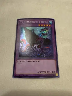 Yu-Gi-Oh TCG Sea Monster of Theseus MP17-EN231 1st Edition NM Secret Rare - Image 1