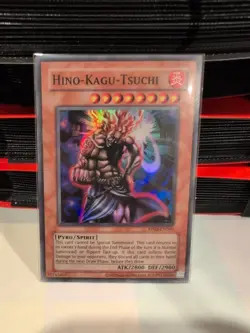 YUGIOH RP02-EN060 Hino-Kagu-Tsuchi Super Rare NM - Image 1