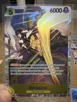 One Piece OP15 Borsalino EB04-058 SR Foil - Adventure On Kami's Island ENGLISH - Image 1