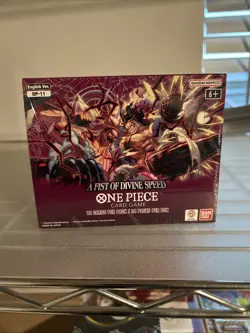 One Piece Card Game OP-11 A Fist of Divine Speed English Sealed Booster Box - Image 1