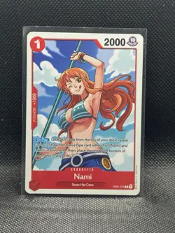 ONE PIECE ENGLISH Nami OP01-016 REPRINT EN China Read Disc - Image 1
