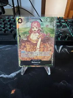 One Piece TCG Rebecca ALT ART SR OP05-091 Awakening Of The New Era English NM - Image 1