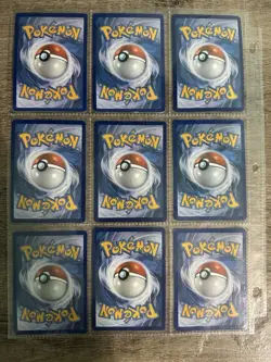 Pokemon TCG EX BREAK And Regular Cards Set Of 9 In Binder Sleeve - Image 2