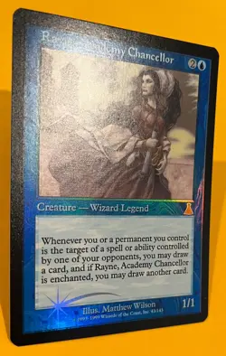 MTG RAYNE, ACADEMY CHANCELLOR (Foil) Urza's Destiny (OldManMTG 002-823) - Image 3