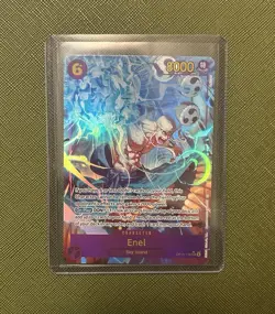 OP15-118 Enel SEC Alt Art Adventure On Kami’s Island One Piece TCG English Card - Image 1
