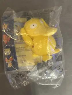 Pokemon McDonald’s Russian Pikachu Card + Psyduck Toy Extremely Rare - Image 1