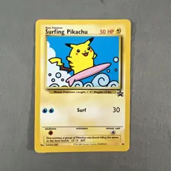 Pokemon Card - TCG Surfing Pikachu Promo Card 28 - Image 1
