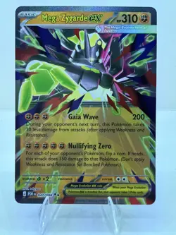 Mega Zygarde EX 047/088 Pokemon TCG Card Playset Perfect Order - Image 1