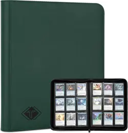 Trading Card Binder, Card Binder Album Folder Book Fit for MTG Baseball Football - Image 1