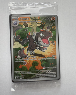 Tyrunt Pokemon Center Promo Stamped Exclusive Card SEALED - Image 1