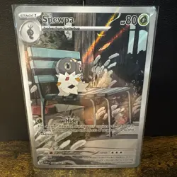 Pokemon Spewpa Illustration Rare Holo Stage 1 Card 089/088 POR English 2026 - Image 1