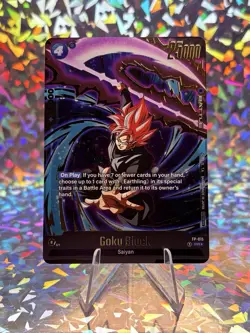 Goku Black FP-015 Tournament Gold Promo Dragon Ball Card English Fusion World - Image 1