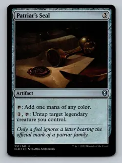 Patriar's Seal U Commander Legends: Battle for Baldur's Gate 332 NM - Image 1