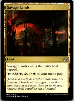 Savage Lands U Modern Masters 2017 243 LP MTG - Image 1