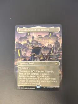 Eiganjo, Seat of the Empire (Borderless) Kamigawa: Neon Dynasty Regular - Image 1