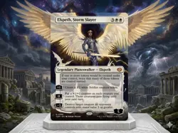 Elspeth Storm Slayer | Regular | Borderless | Tarkir Dragonstorm | MTG | TDM 398 - Image 1