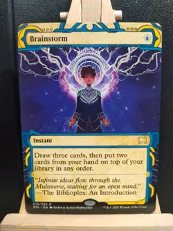 Brainstorm - Strixhaven Mystical Archives - Rare - NM (see pics) MTG - Image 1