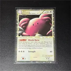 Pokemon Blissey (Prime) 106/123 Heartgold & Soulsilver Ultra Rare Holo 130 HP - Image 1