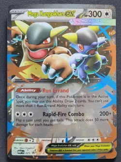 Mega Kangaskhan EX 025 Double Rare Promo Mega Evolution Pokemon TCG - Image 1