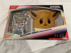 Pokemon TCG - Prismatic Evolutions - Eevee Accessory Pouch - New & Sealed - Image 1