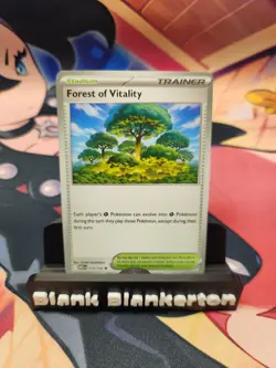 Pokemon TCG Forest of Vitality ME01 Mega Evolution 117/132 Uncommon Stadium - Image 1