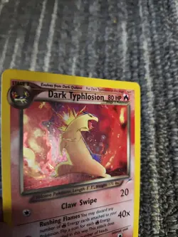 Pokemon TCG Dark Typhlosion Neo Destiny 10/105 Holo Rare Unlimited With Case - Image 5