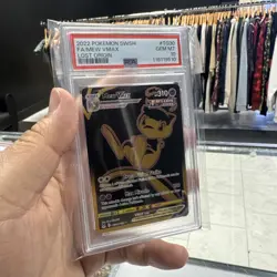 2022 Pokemon Mew VMAX (Secret) Tg30/Tg30 Full Art PSA 10 Lost Origins TCG Card - Image 1