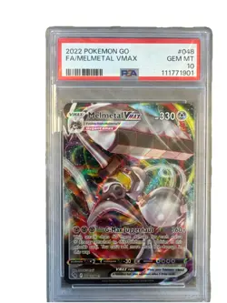 Pokemon Melmetal VMax Pokemon GO #048 Graded Card PSA GEM MINT 10 FAST SHIPPING - Image 1