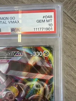 Pokemon Melmetal VMax Pokemon GO #048 Graded Card PSA GEM MINT 10 FAST SHIPPING - Image 3