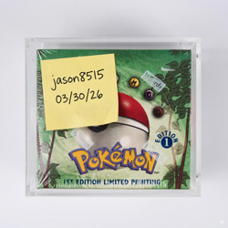 Pokemon Jungle 1st Edition Booster Box Sealed 1999 WOTC Vintage - Image 1