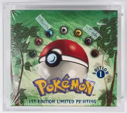 Pokemon Jungle 1st Edition Booster Box Sealed 1999 WOTC Vintage - Image 2