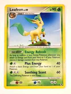 Leafeon - 45/111 - Uncommon - Rising Rivals - Stage 1 - 90 HP - Pokemon Card - Image 1