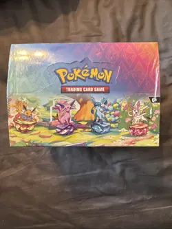 Pokemon TCG Prismatic Evolutions Mini Tin Display Case, 8 Tins, Factory Sealed - Image 2