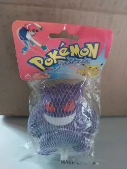 New Vintage 1999 Pokemon Gengar Squeezie - Image 1