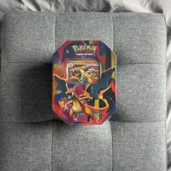 Pokemon TCG: Mega Charizard Tin - Mega Charizard Y ex Sealed - Image 2