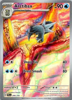 Pokemon TCG Arctibax 209/193 Paldea Evolved English NM (SKU 1-2) - Image 1