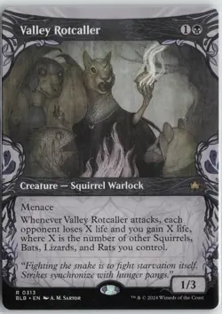 Valley Rotcaller (Showcase) R Bloomburrow 313 NM - Image 1