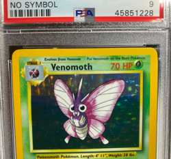 1999 Pokemon Jungle VENOMOTH NO SYMBOL 13/64 PSA 9 PSA # 45851228 - Image 4