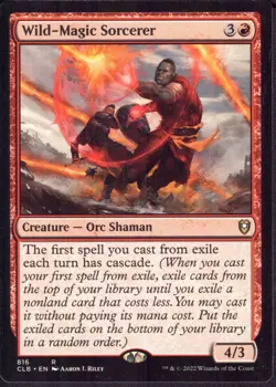 Wild-Magic Sorcerer - Commander Legends: Battle for Baldur's Gate - MTG LP - Image 1