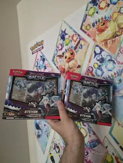 Pokemon Rival Battle Deck Steven's Beldum Illustration Metagross Ex Qty 2 - Image 1
