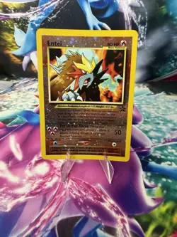 Pokemon TCG Entei Wizards Black Star Promos 34 Holo Promo Promo - Image 1